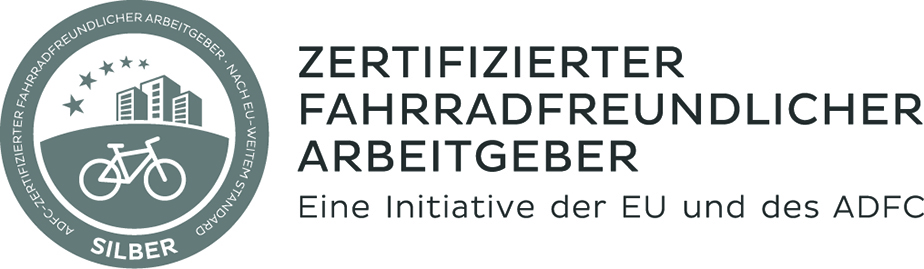 ADFC Zertifikat in silber (Quelle: ADFC) ADFC Zertifikat in silber