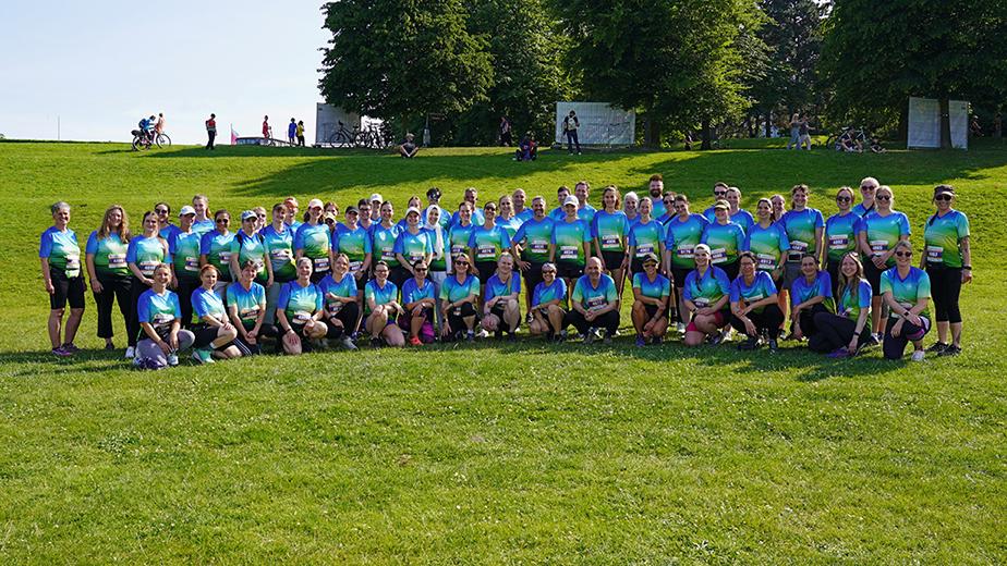 Gruppenfoto des BfJ-Laufteams beim 17. Bonner Firmenlauf. (Quelle: Bundesamt für Justiz) Gruppenfoto des BfJ-Laufteams beim 17. Bonner Firmenlauf.