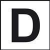 Buchstabe D Buchstabe D