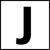 Buchstabe J Buchstabe J
